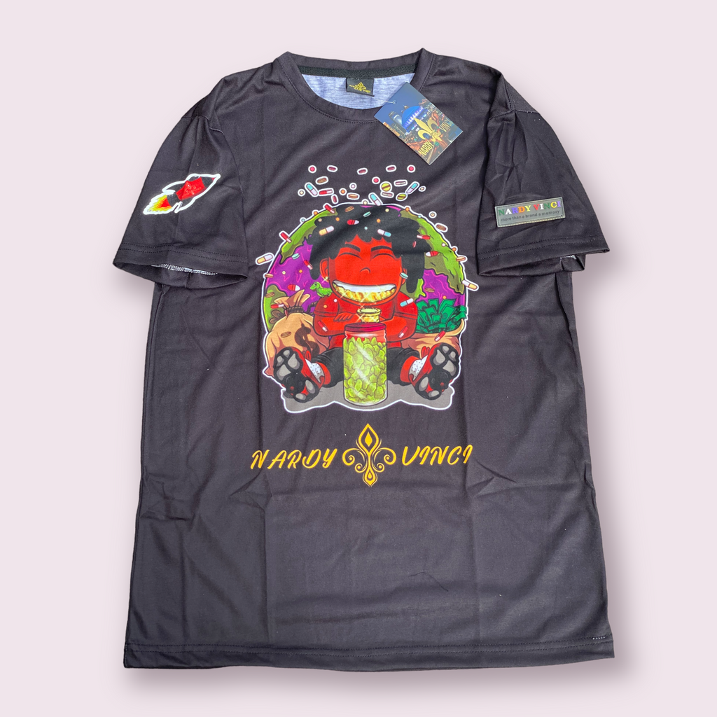 Black nardy T-Shirt