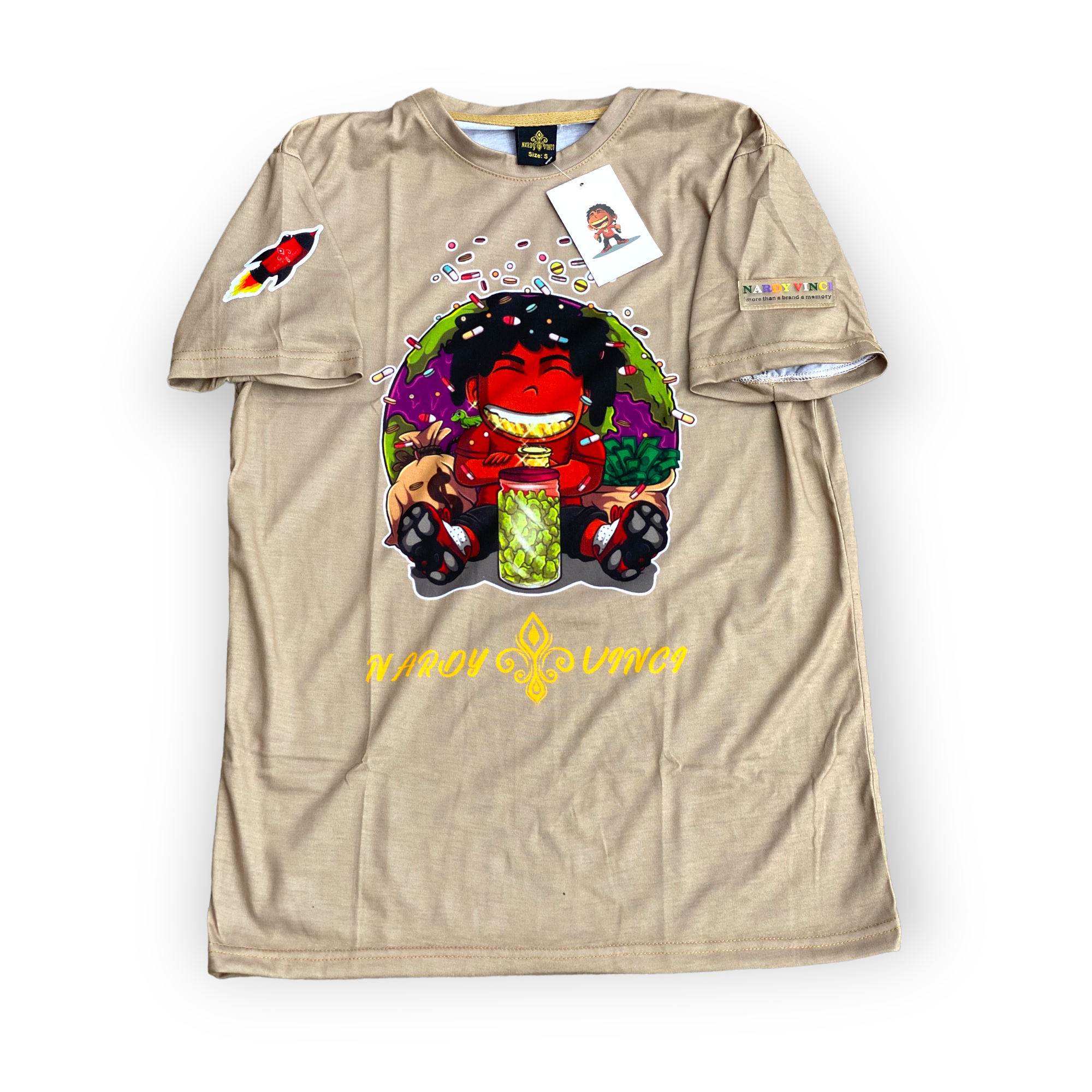 Tan nardy T-Shirt
